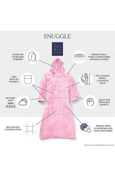 Ella Jayne Home Weighted Anti-anxiety Wearable Blanket In Pink