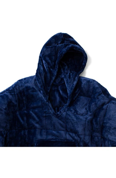 Ella Jayne Home Weighted Anti-anxiety Wearable Blanket In Navy