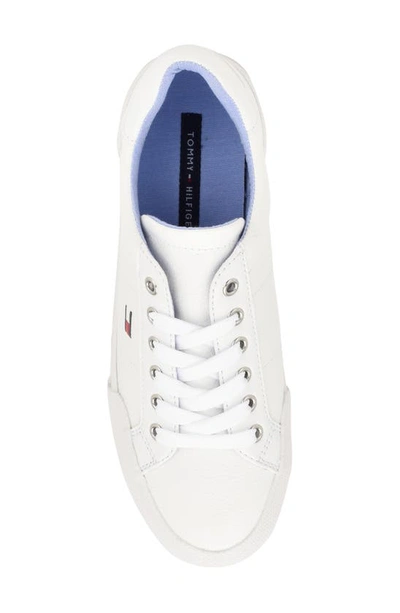 Shop Tommy Hilfiger Lestiel Sneaker In White 140