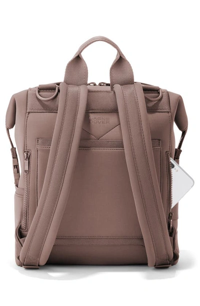 Shop Dagne Dover Indi Medium Neoprene Diaper Backpack In Dune