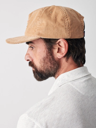 Faherty Corduroy Mountain Hat In Oat