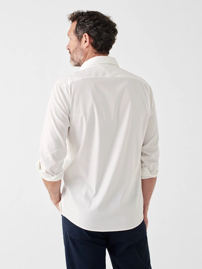 Shop Faherty Movement&trade; Shirt (tall) In Cloud White