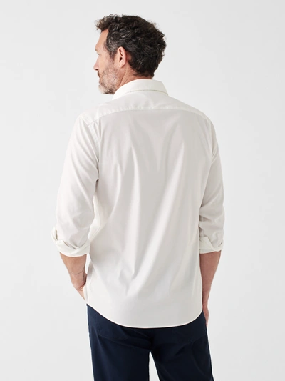 Faherty Movement&trade; Shirt (tall) In Cloud White