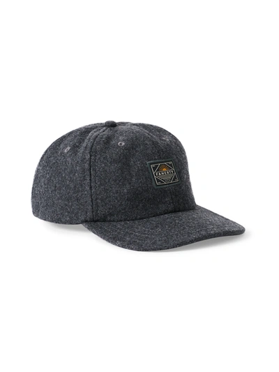 Shop Faherty Wool Baseball Hat In Grey Heather