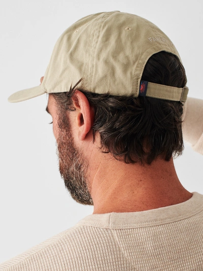 Faherty Sun & Wave&trade; Dad Hat In Rock Stone