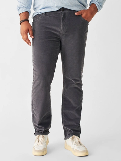 Shop Faherty Stretch Corduroy 5-pocket Pants (32" Inseam) In Faded Navy