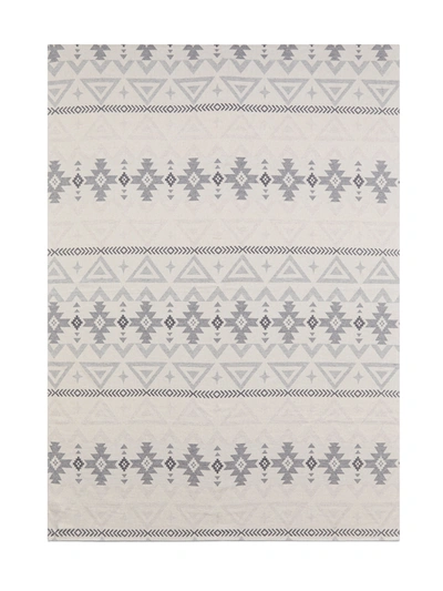 Faherty Doug Good Feather Adirondack Blanket In Ivory North Star