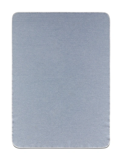 Faherty High Pile Fleece Blanket In Whitewater