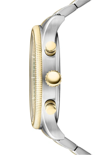 Shop Versus Colonne Chronograph Bracelet Watch, 44mm In Two Tone Gold