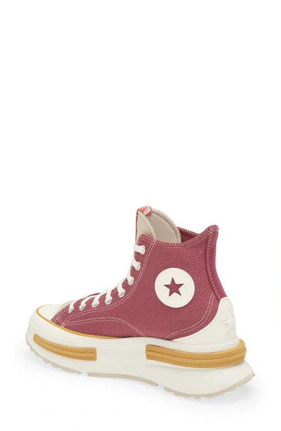 Shop Converse Run Star Legacy Cx High Top Platform Sneaker In Cherry Vision/ Beach Stone