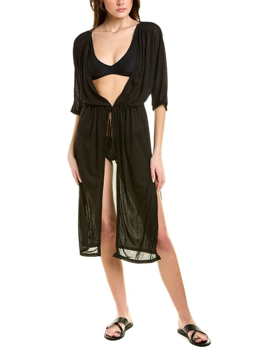 Shop Anna Kay Mystic Cover-up Dress In Black