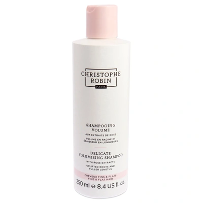 Shop Christophe Robin Delicate Volumizing Shampoo With Rose Extracts By  For Unisex - 8.4 oz Shampoo In White