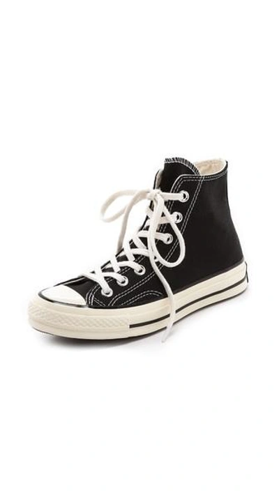 Shop Converse All Star '70s High Top Sneakers In Black