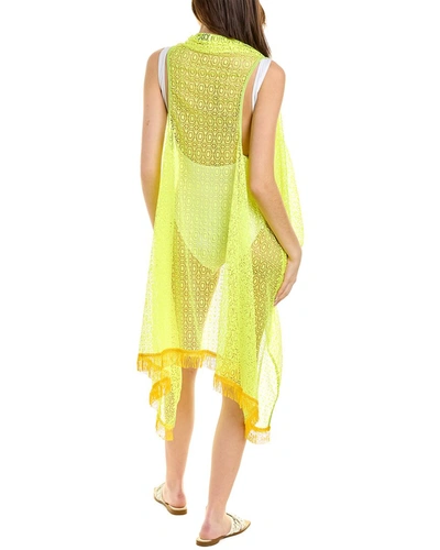 Shop Anna Kay Crochet Cover-up Dress In Yellow
