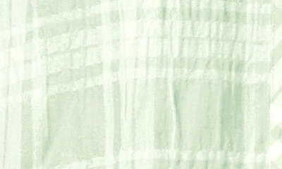 Foxcroft Caspian Plaid Button-up Shirt In Sea Mist