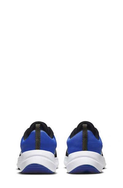 Shop Nike Kids' Downshifter 12 Sneaker In Black/ Blue/ Orange/ White