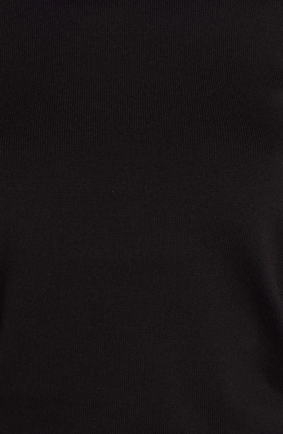 Shop Bottega Veneta Wool Blend Turtleneck Sweater In Black