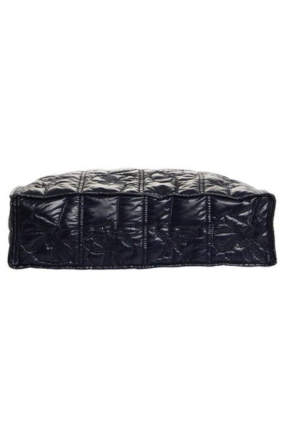 Shop Cecilie Bahnsen Hanako Quilted Tote In Navy Blue