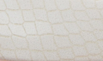 Shop Dolce Vita Tieko Platform Loafer In Ivory Embossed Stella