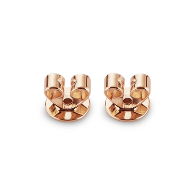 Shop Dana Rebecca Designs 5mm 14k Gold Earring Backs In Rose Gold