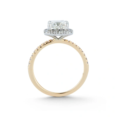 Shop Dana Rebecca Designs Halo Engagement Ring With 2.0  Ct. Radiant