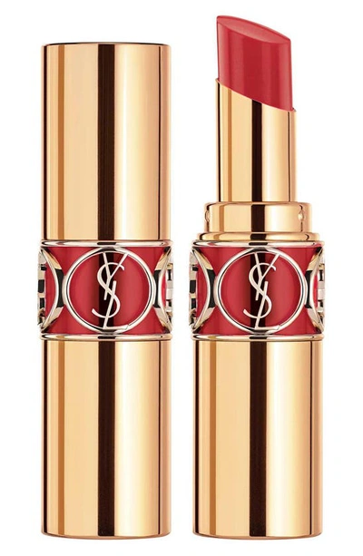 Shop Saint Laurent Rouge Volupté Shine Oil-in-stick Lipstick Balm In 161 Rosewood Beat