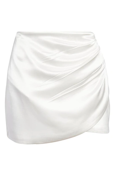 Shop Retroféte Marilyn Tulip Miniskirt In White