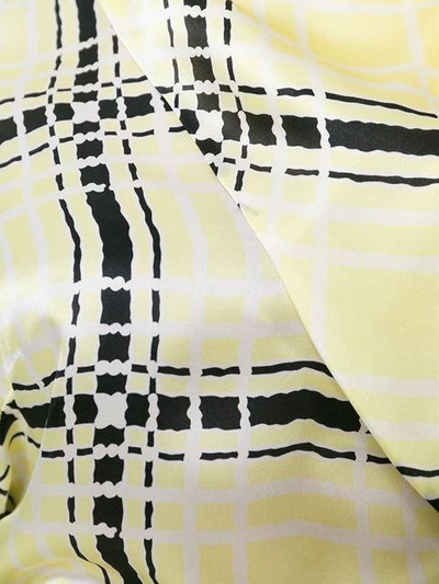 Shop Emanuel Ungaro Belted Dress - Yellow