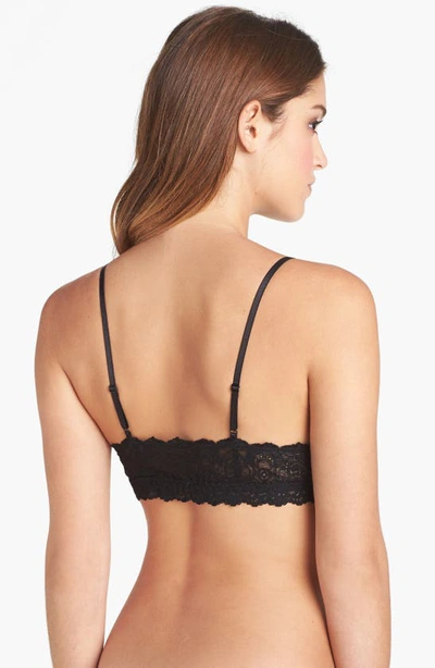 Hanky Panky After Midnight Peek-a-boo Crotchless Brief 972701 In Black