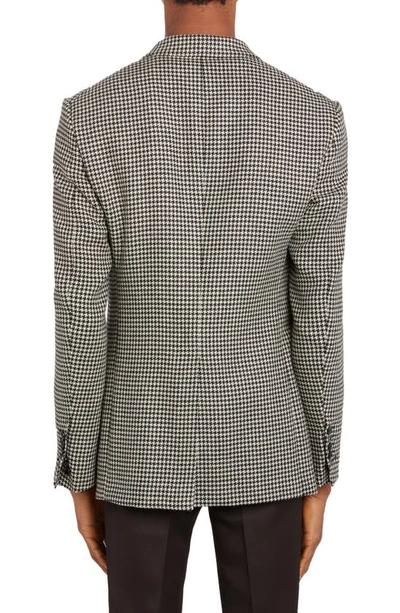 Shop Tom Ford Cooper Houndstooth Wool, Mohair & Cashmere Sport Coat In Combo White