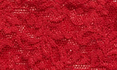 Hanky Panky After Midnight Signature Lace Open-panel Low-rise Thong In Red