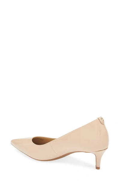 Shop Michael Michael Kors Sara Flex Kitten Heel Pump In Light Blush