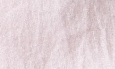 Shop Rodd & Gunn Ellerslie Short Sleeve Linen Button-up Shirt In Shell Pink