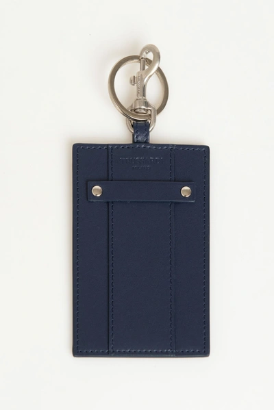 Shop Trussardi Blue Leather Men's Keychain