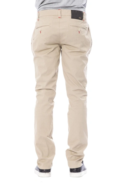 Shop Verri Beige Cotton Jeans &amp; Men's Pant