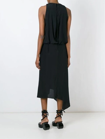 Shop Chalayan Tuck Drape Dress