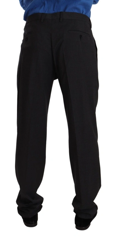 Shop Dolce & Gabbana Gray Dress Trouser Ventanni Dress Men's Pants