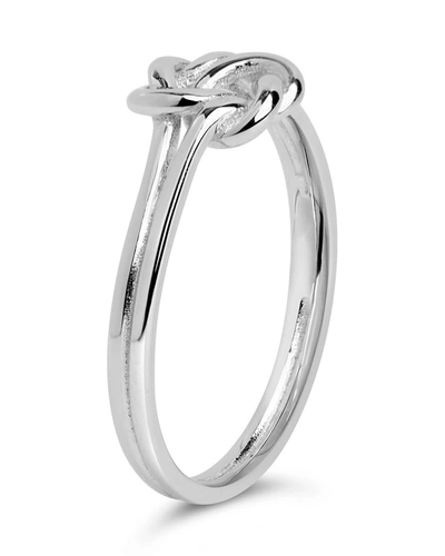 Sterling Forever Sterling Silver Intricate Knot Ring