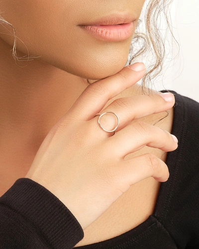 Sterling Forever Sterling Silver Open Circle Ring