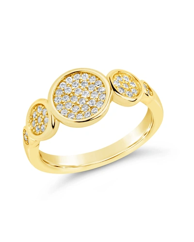 Shop Sterling Forever Amy Ring In Gold