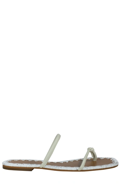 Bcbgmaxazria Women's Bali Flat Sandal Women's Shoes In White