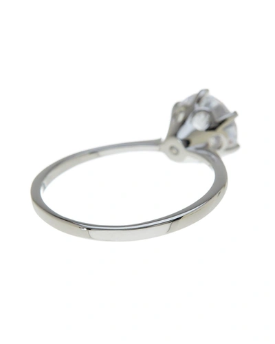 Sterling Forever Sterling Silver Solitaire Cubic Zirconia Promise Ring