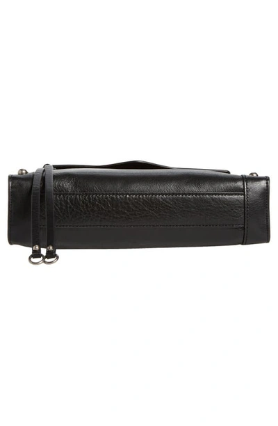 Shop Rebecca Minkoff M.a.b. Leather Bag In Black