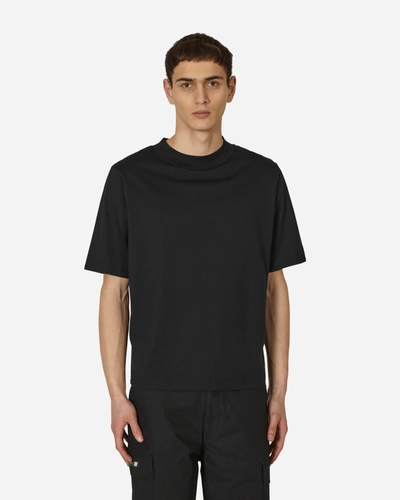 Shop Acne Studios Mock Neck T-shirt In Black