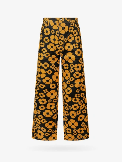 Shop Marni X Carhartt Wip Trouser In Yellow