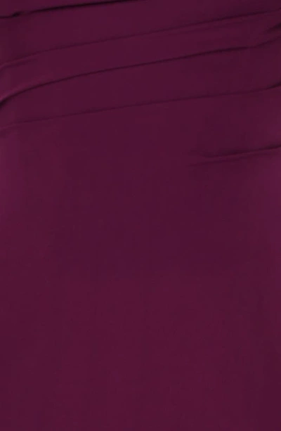 House Of Cb Lani Corset Maxi Dress In Merlot