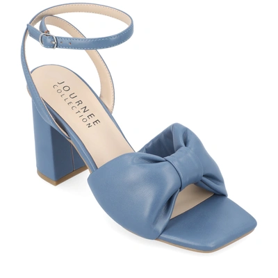 Journee Collection Tru Comfort Foam Lottey Sandal In Blue