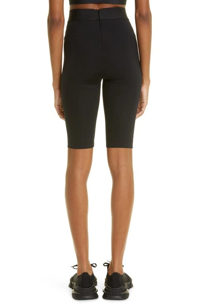 Shop Dolce & Gabbana Logo Biker Shorts In Black