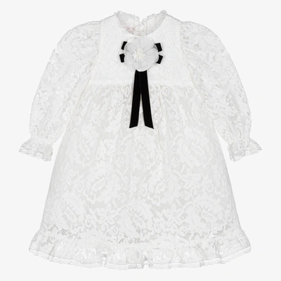 Shop Childrensalon Occasions Girls White Lace Dress