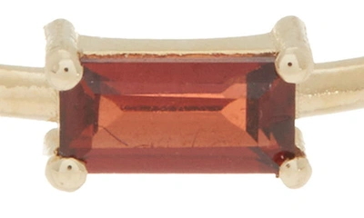 Ember Fine Jewelry 14k Gold & London Blue Topaz Band Ring In Gold